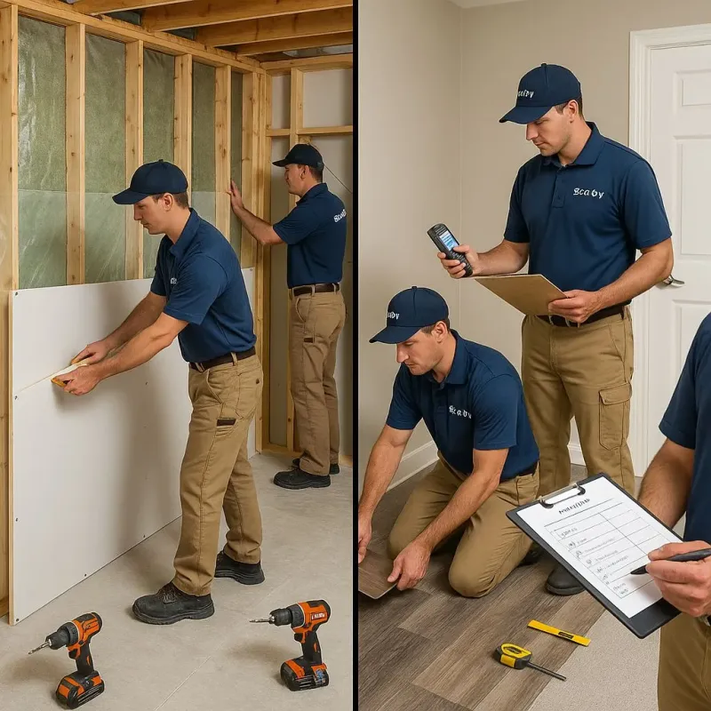 Repairs and Reconstruction process in Sumner County, KS